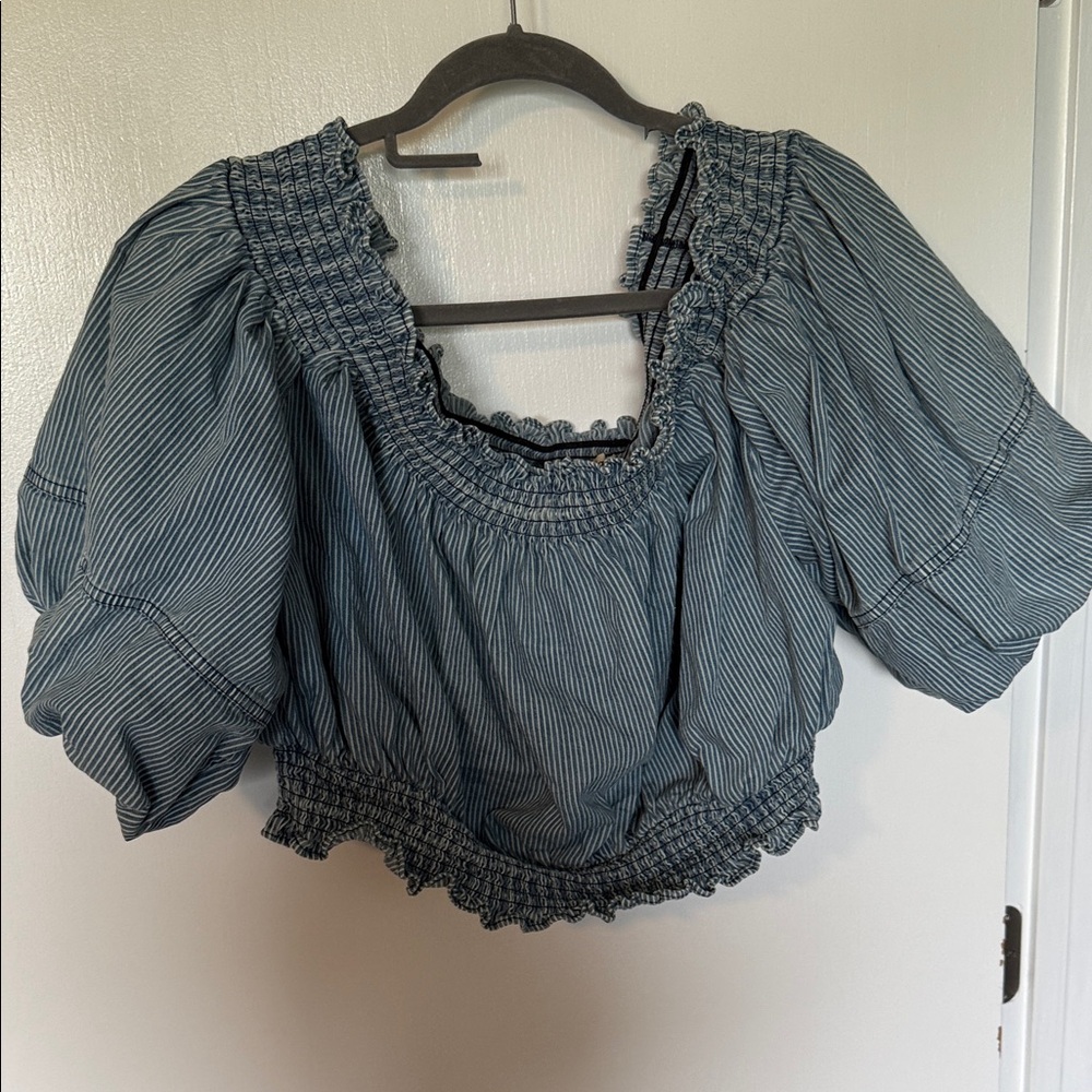 Stripe Crop Top